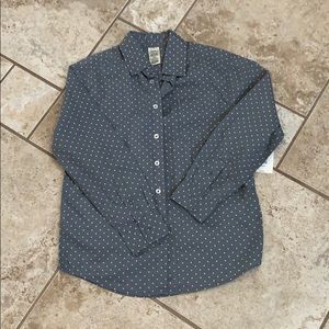 Large long sleeve button up